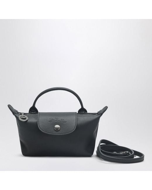 Longchamp Black Xs Le Pliage Xtra Pouch
