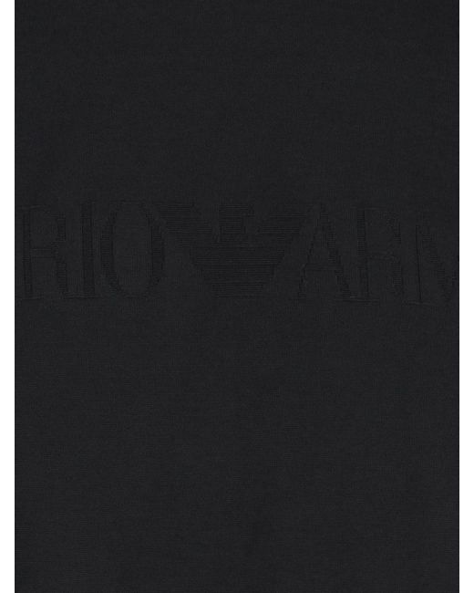 Emporio Armani Black Logo T-shirt for men