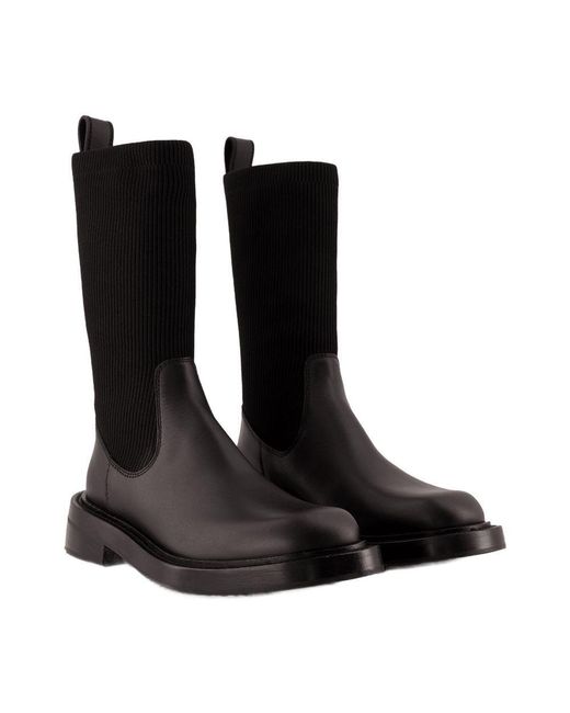 Alexander Wang Black Detroit Sock Boots