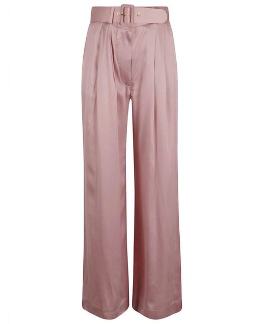 Zimmermann Trousers Pink