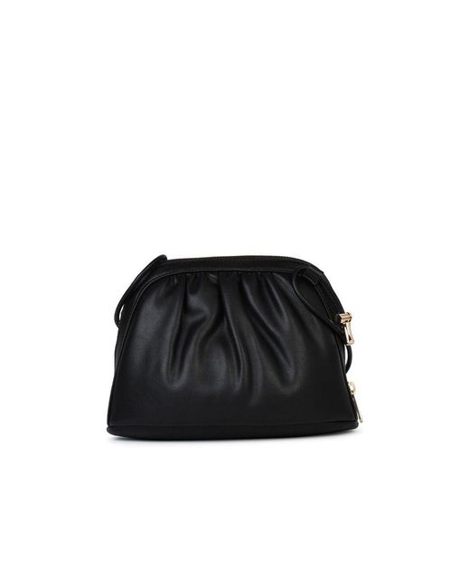 A.P.C. Black Small 'Ninon' Eco-Leather Crossbody Bag