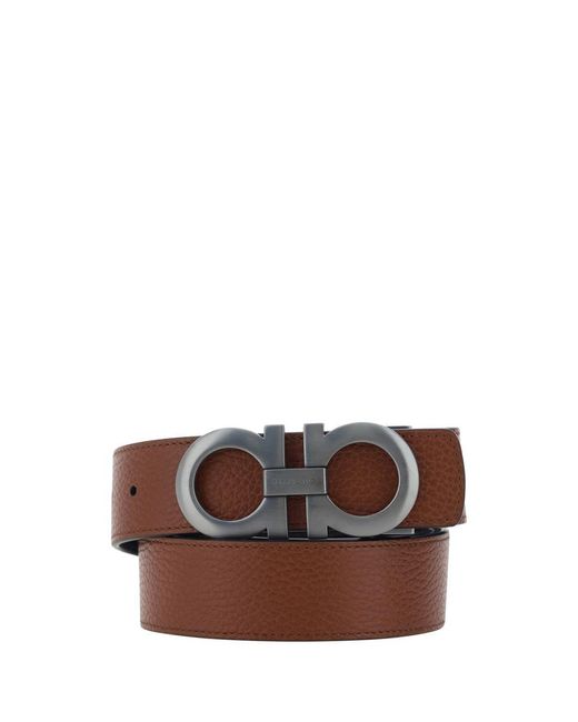 Ferragamo Brown Belts E Braces for men
