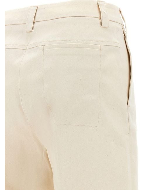 パンツ THE LATEST FW24 'Alek' pants (SVW03100T0199LN NATURAL) THE LATEST 'Alek' Pants in Natural | Lyst
