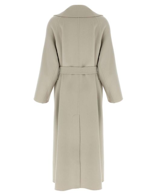 Max Mara White 'doris' Coat