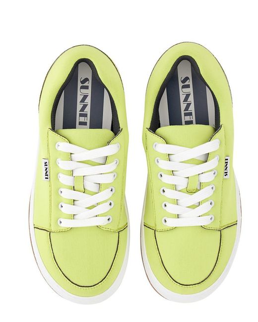Sunnei Green Dreamy Sneakers Unisex
