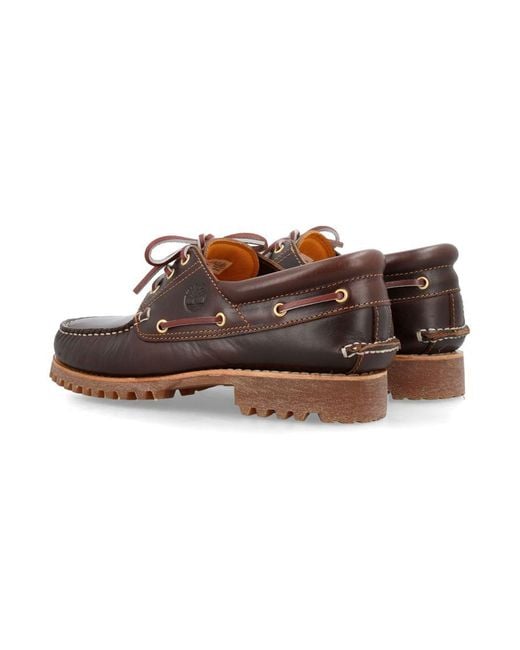 Timberland Brown 3 Eye Classic Loafer for men