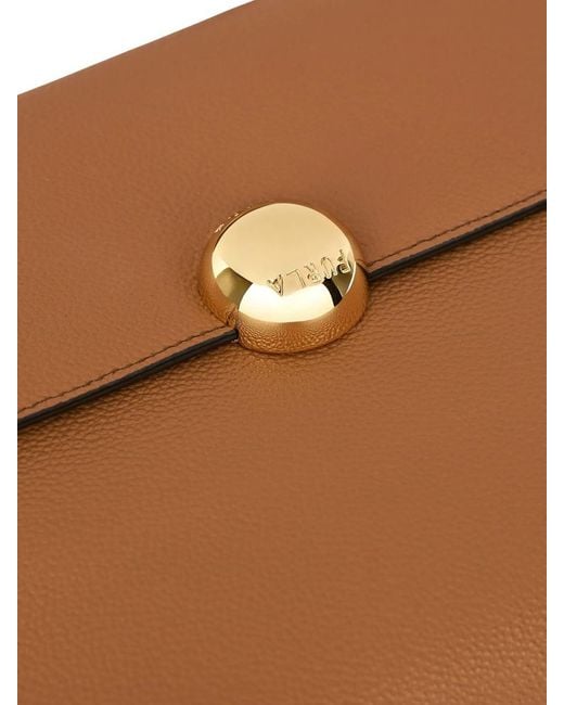 Furla Brown Moonlight S Top Handle