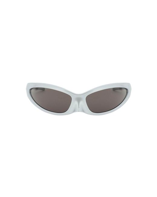 Balenciaga Metallic 'Skin Cat' Sunglasses