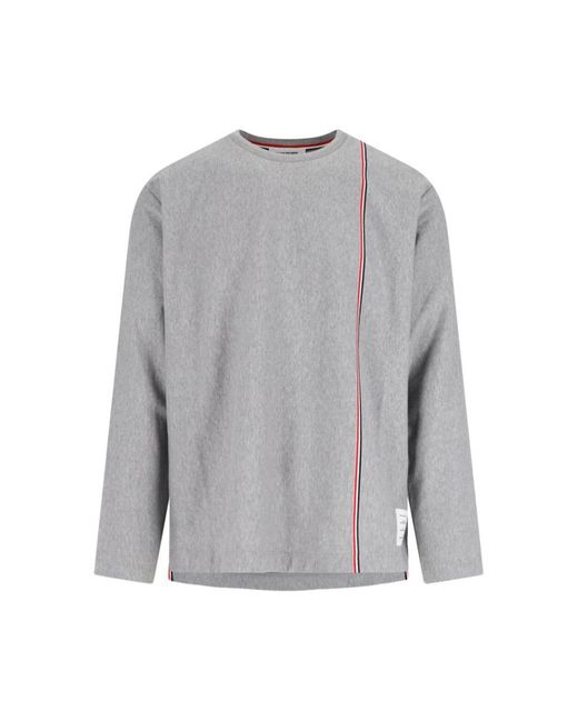 Thom Browne Gray T-shirts And Polos for men