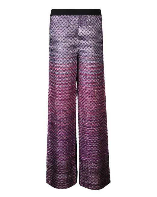 Missoni Purple Trousers