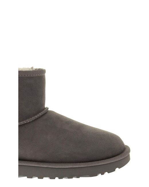 UGG Mini Classic Ii - Boots in Gray | Lyst