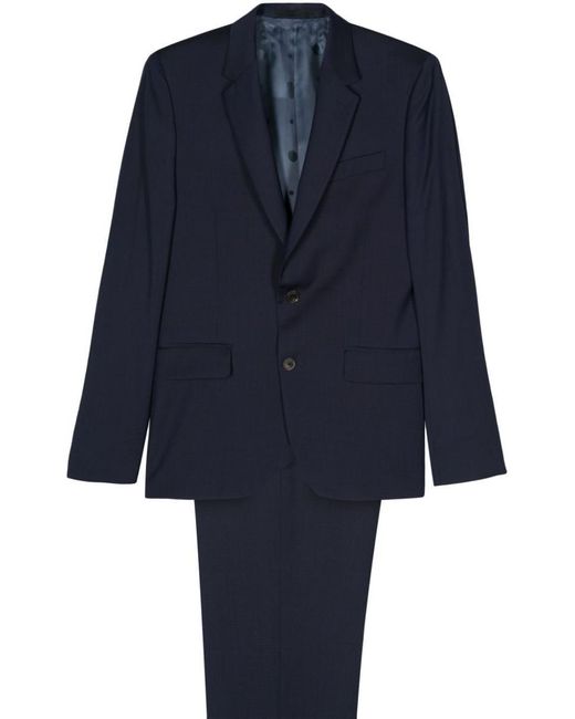 Paul Smith Blue Single-Breasted Jacket Set for men
