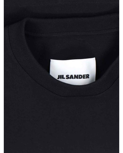 Jil Sander Black T-shirts And Polos for men