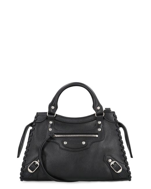 Balenciaga Black Neo Cagole Xs Leather Bag
