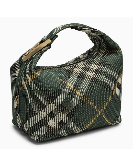 Burberry Green Medium Peg Bag