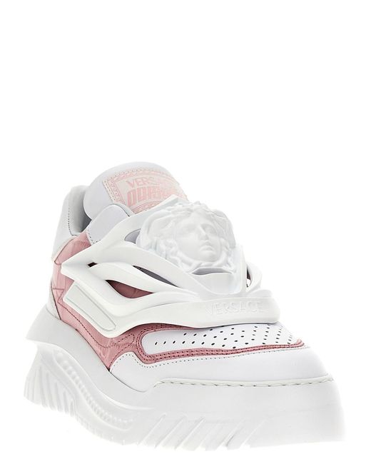 Versace White Odissea Sneakers