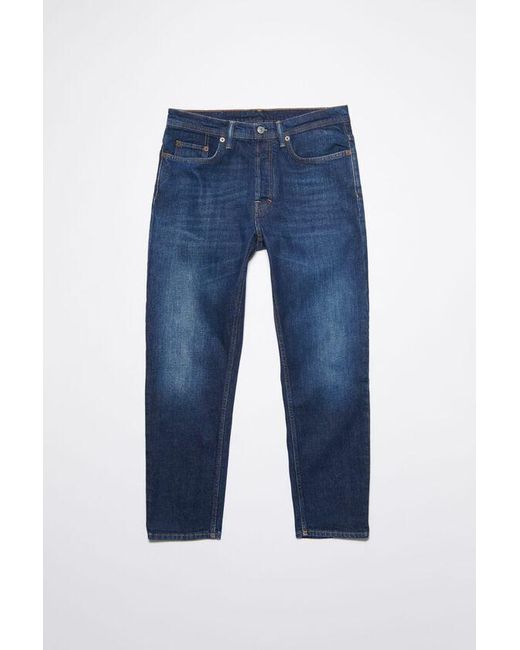Acne Blue River Dark Jeans for men