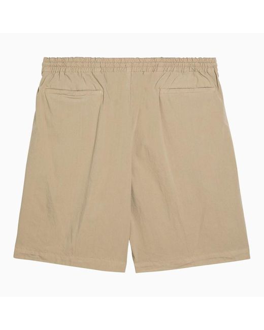 PT Torino Natural Cotton-Blend Bermuda Shorts for men