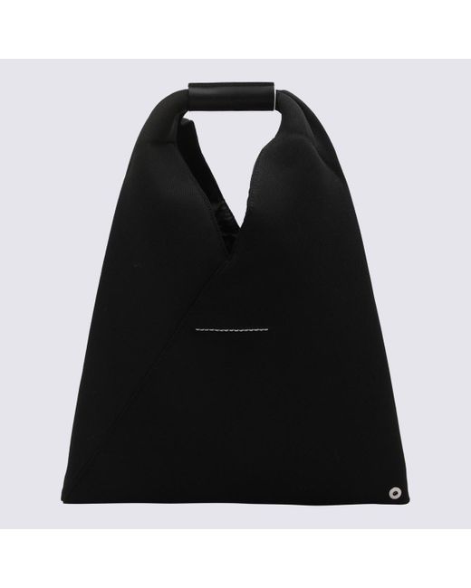 MM6 by Maison Martin Margiela Black Japanese Small Top Handle Bag
