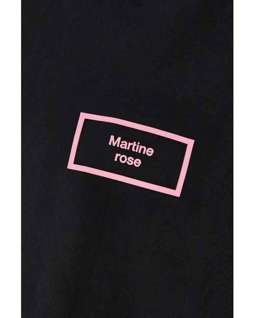 Martine Rose Black T-Shirt for men