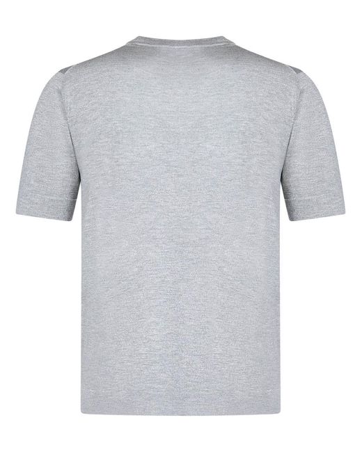 Franzese Collection Gray Franzese Napoli Stefano De Martino Nuvola Model T-Shirt for men