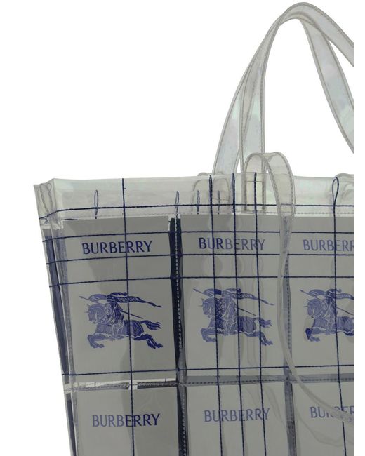 Burberry Gray Shoulder Bags for men