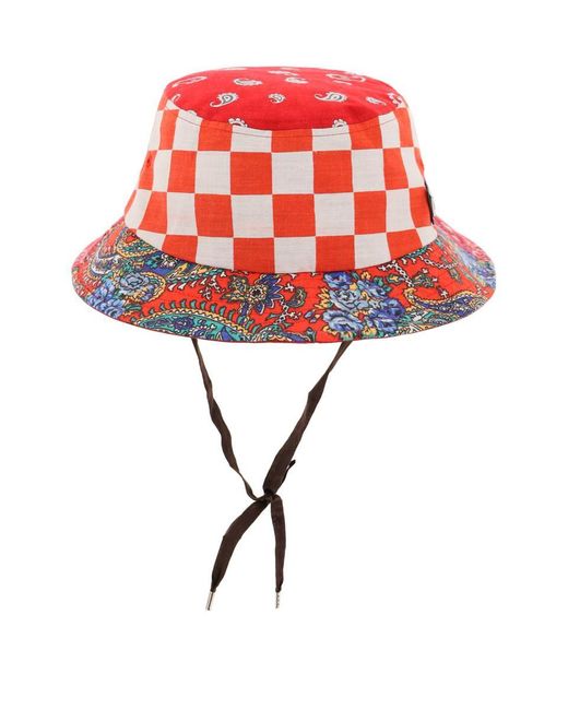 Children of the discordance Red Bandana Bucket Hat for men