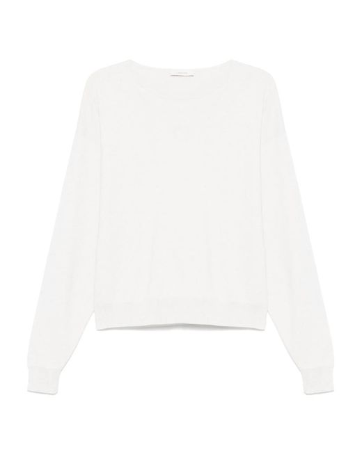 Lemaire White Long Sleeve Top for men