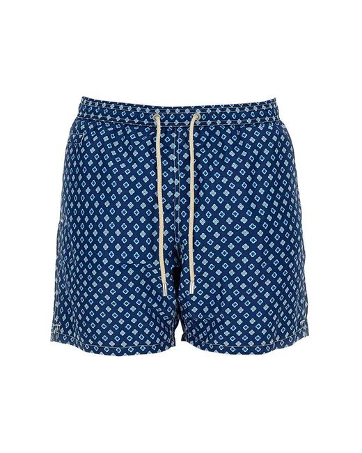 Mc2 Saint Barth Blue Swimsuit for men