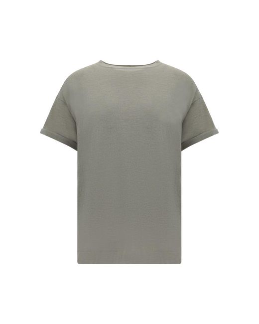 Brunello Cucinelli Gray T-Shirts