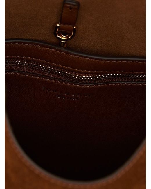 Tory Burch Brown 'romy Hobo' Small Shoulder Bag