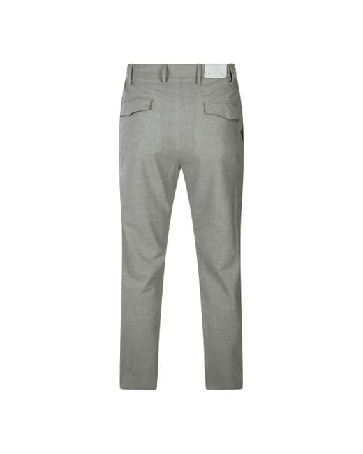 Eleventy Gray Pantaloni for men