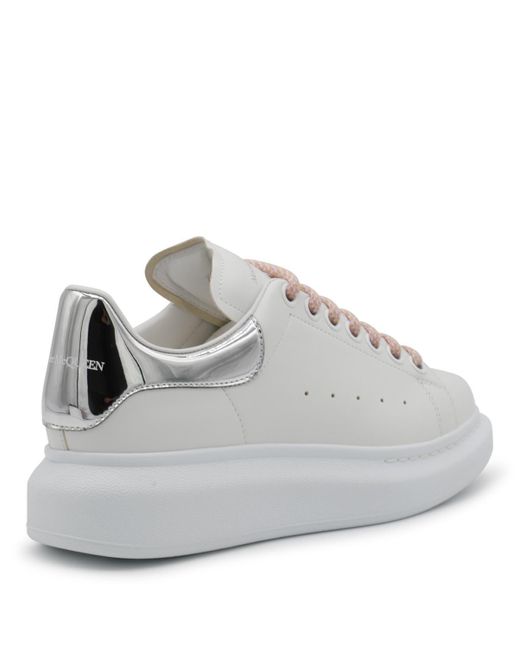 Alexander McQueen Gray Sneakers White