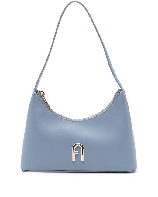 Furla Blue Diamante Mini Shoulder B Bags