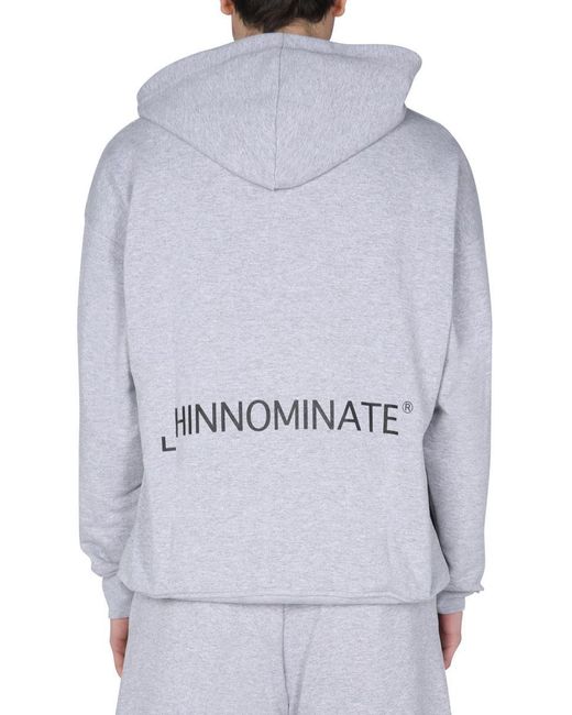hinnominate Blue Sweatshirt With Logo for men