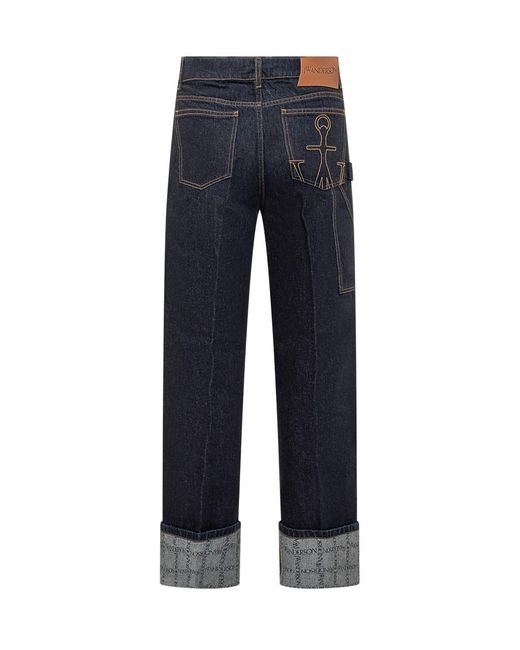 J.W. Anderson Blue Jeans Workwear for men