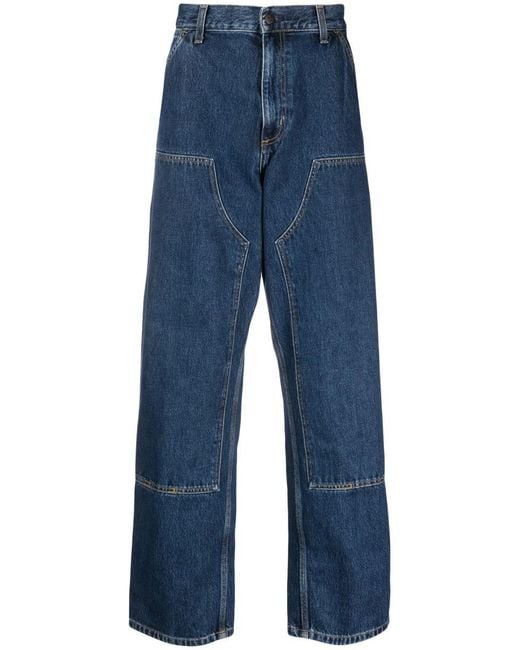 Carhartt Blue Double Knee Pant for men