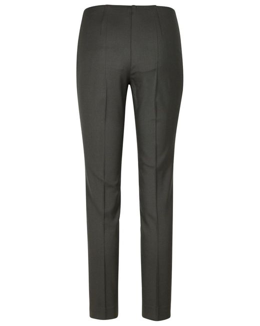 P.A.R.O.S.H. Gray 'Liliuxy' Wool Blend Pants