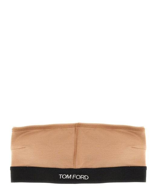 Tom Ford Natural Band With Logo