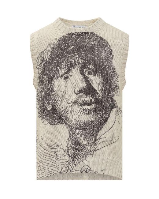 J.W. Anderson Gray Rembrandt Vest for men