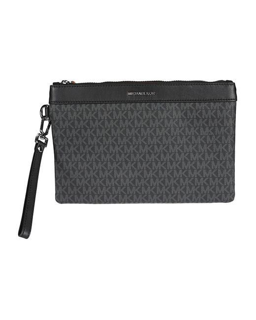 Michael Kors Travel Pouch Clutch Bag in Black for Men Lyst UK