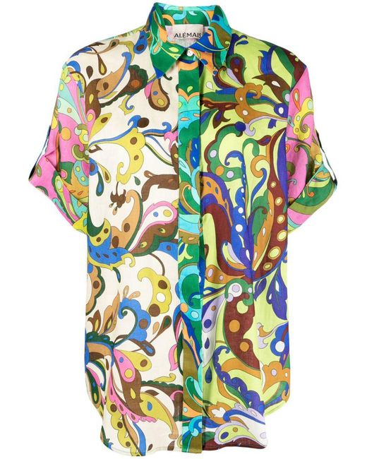 ALÉMAIS Multicolor Yvette Shirt Clothing