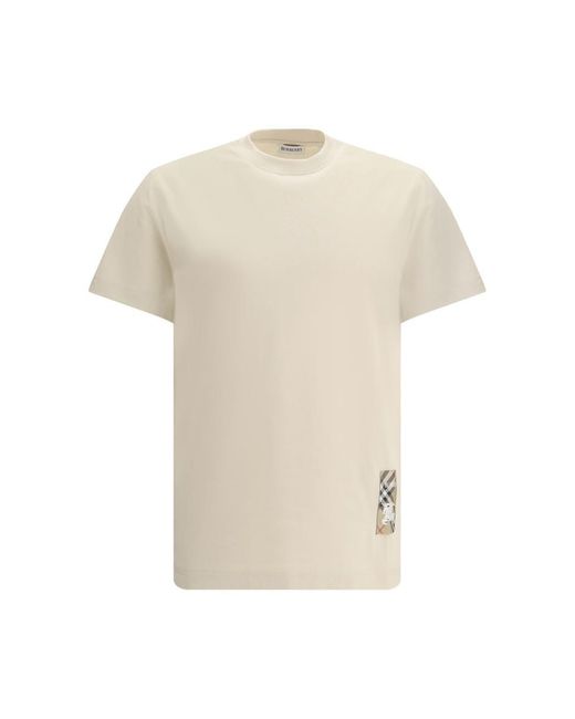 Burberry White T-Shirts for men