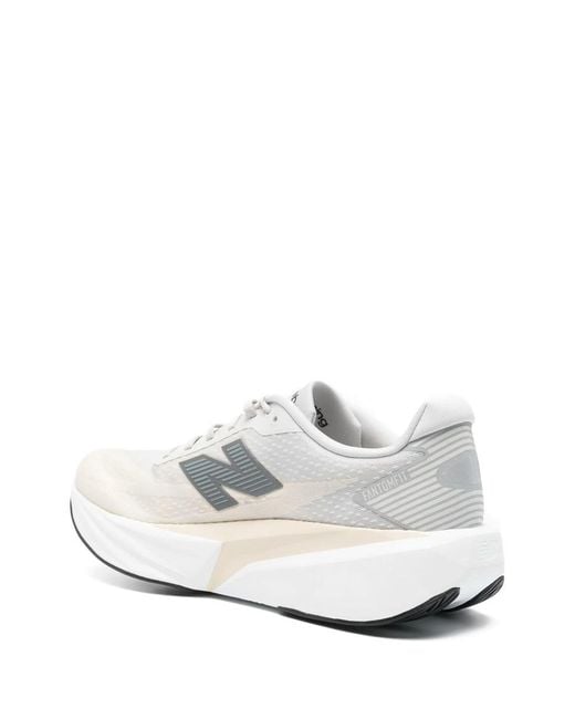 New Balance White Fuelcell Rebel V5 for men