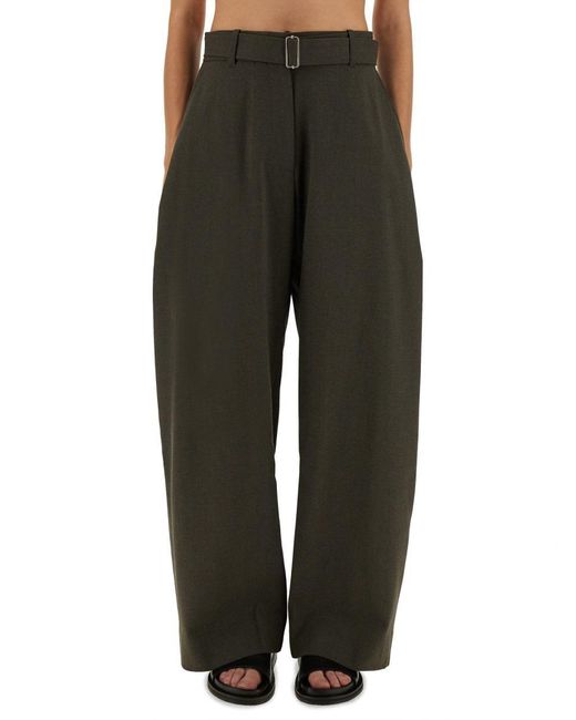 Studio Nicholson Green Pants "Doring"