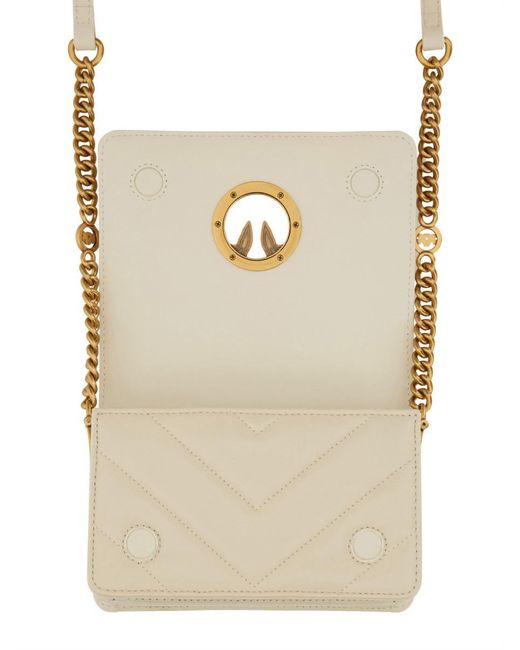 Pinko Natural Click Mini Love Bag