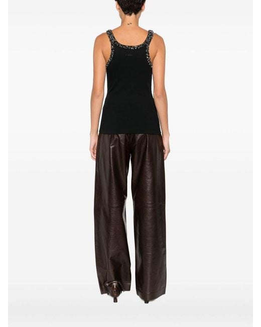 Pinko Black T-Shirts And Polos