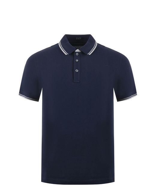 Fay Blue T-Shirts And Polos for men