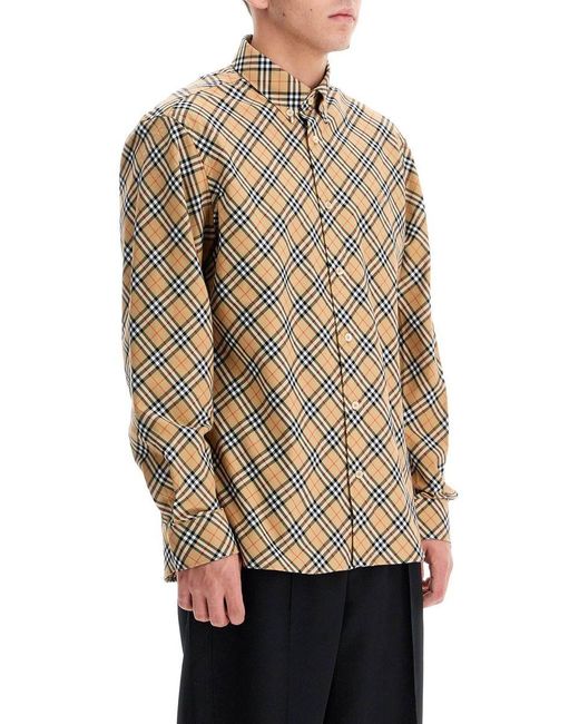 Burberry Natural Shirts for men