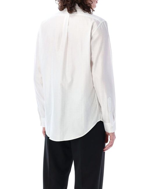 Givenchy White Custom Fit Shirt for men